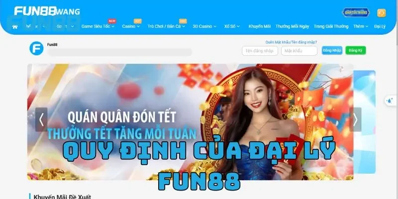 Các quy định trong chương trình đại lý